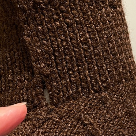 Hand Crafted Wool High Neck Fitted Sweater - M - Picture 13 of 15